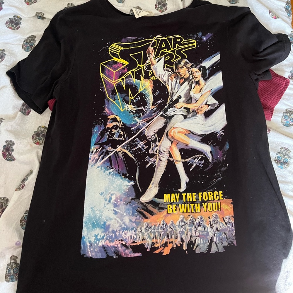 H&M Black Star Wars Tee